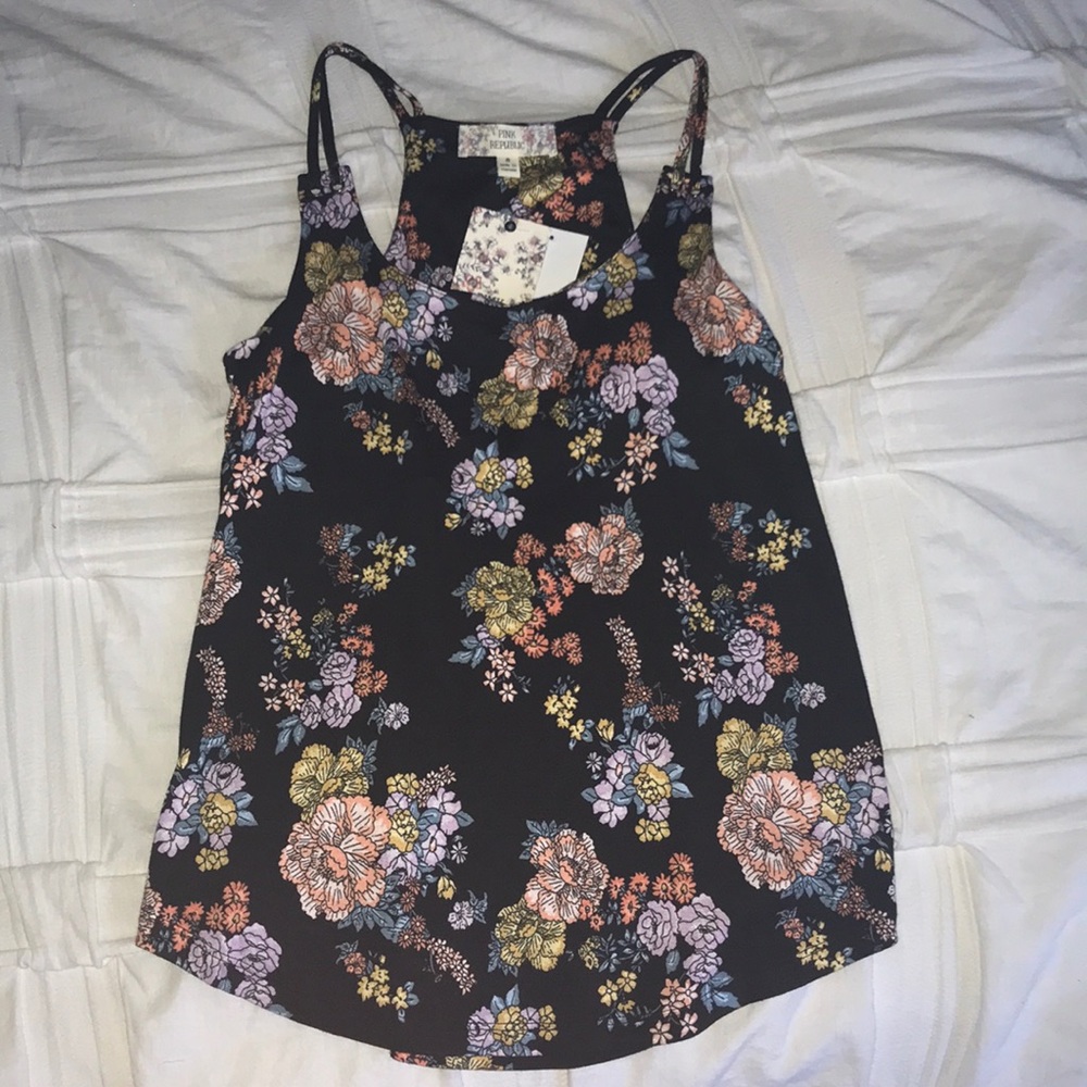 Flower tank top